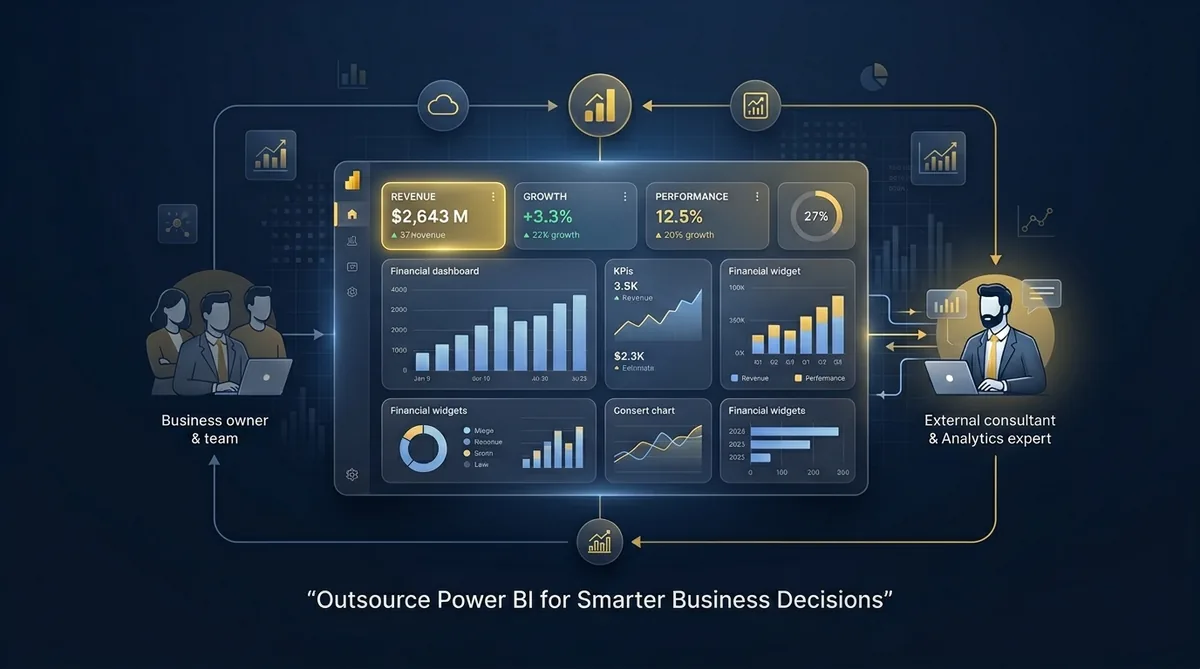 Benefits of Outsourced Power BI Consulting Services for Business