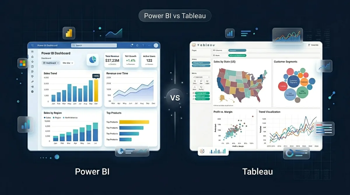 Power BI vs Tableau (2026): Which Business Intelligence Tool is Better?